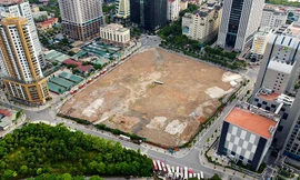 Nhìn từ Flycam khu đất 3,2ha xây dựng Đại sứ quán Mỹ trị giá 1,2 tỉ USD ở Hà Nội