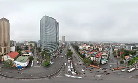 Cận cảnh đoạn đê sông Hồng chuẩn bị được Hà Nội làm hầm đường bộ