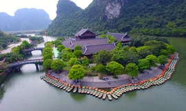 Danh thắng Tràng An nhìn mãn nhãn qua góc ảnh flycam