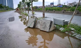 Sau hơn 5 năm xây dựng, con đường nối liền hai vành đai ở Thủ đô vẫn dở dang