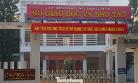 Sở GD&ĐT tỉnh Sơn La, nơi nhiều cán bộ dính tiêu cực nâng điểm.