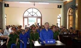 Các bị cáo khai báo tại tòa.