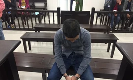 Bị cáo Nguyễn Văn Duy tại tòa án Hà Nội.