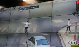 Hình ảnh vi phạm giao thông được truyền từ camera về Sở TTTT tỉnh Bắc Ninh.