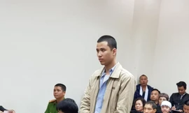 Phạm Thanh Tùng tại tòa phúc thẩm.