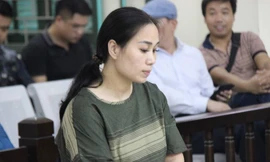 Bị cáo Nguyễn Thị Vân tại tòa.