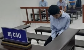 Bị cáo Nguyễn Cảnh An tại tòa.