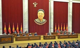 Một cuộc họp của Đảng Lao động Triều Tiên