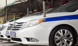 Dàn xe dẫn đoàn CSGT Hà Nội sẵn sàng cho thượng đỉnh Mỹ - Triều