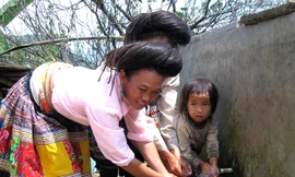 Nước sạch về vùng nông thôn đã giải quyết một phần khó khăn, giúp ổn định đời sống của người dân, đặc biệt là đồng bào dân tộc thiểu số ở Yên Bái