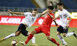 Đội tuyển Việt Nam nhận được nhiều bài học kinh nghiệm trước đối thủ mạnh như Nga. Ảnh: Như Ý