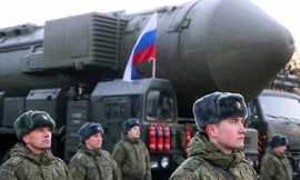 Bức ảnh được Phó Thủ tướng Ukraine Iryna Vereshchuk đăng ngày 3/6 cho thấy 1 hệ thống phòng không bị tấn công bên trong lãnh thổ Nga. (Ảnh: Facebook Iryna Vereshchuk)