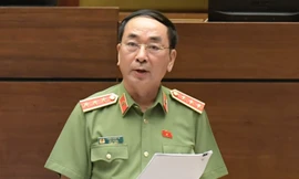 Thượng tướng Trần Quốc Tỏ phát biểu về quy định khai báo vũ khí thô sơ