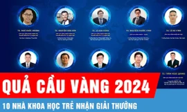 10 nhà khoa học nhận Giải thưởng 'Quả Cầu Vàng' 2024