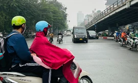 Miền Bắc mưa nhỏ, mưa phùn, nền nhiệt tăng nhanh từ ngày mai