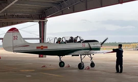 Trung đoàn 920 tổ chức ban bay huấn luyện đầu tiên ở sân bay Phan Thiết