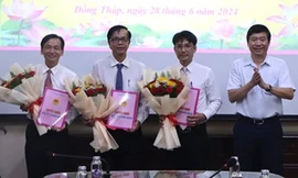 Đồng Tháp bổ nhiệm nhiều cán bộ chủ chốt