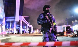 Cộng đồng quốc tế chia buồn với Nga, lên án mạnh mẽ vụ tấn công khủng bố gần Mátxcơva