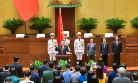 Chủ tịch Quốc hội Trần Thanh Mẫn: ‘Tôi nguyện cống hiến hết sức mình, phụng sự Tổ quốc, phục vụ Nhân dân’
