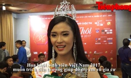 Những dự định của Hoa khôi sinh viên Việt Nam 2017
