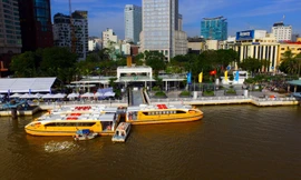 Tuyến buýt sông đầu tiên ở TPHCM chính thức vận hành