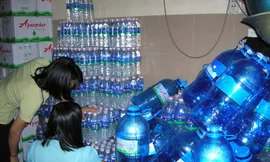 Dùng nước giếng sản xuất nước đóng bình