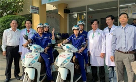 TPHCM: Thêm một đội xe 2 bánh cấp cứu
