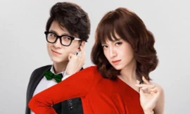 Trở lại màn ảnh sau 3 năm, Ngô Kiến Huy trông như chị em sinh đôi với Ninh Dương Lan Ngọc 