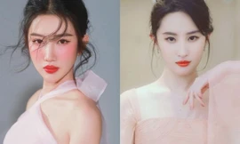 Ngắm Thúy Ngân khoe sắc trong bộ ảnh mới, netizen liên tưởng ngay đến Lưu Diệc Phi