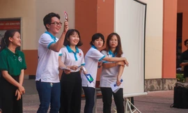 Sinh viên Nhân văn hào hứng tham gia chuỗi hoạt động kỷ niệm 90 năm thành lập Đoàn