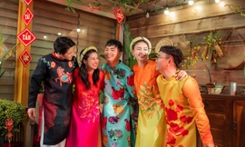 "Thánh phá hit" Ninh Dương Lan Ngọc kết hợp HuyR ra MV nhạc Tết, fan phản ứng ra sao?