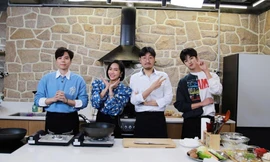 Diệu Nhi lại hóa fangirl "u mê" khi đối mặt với trai đẹp Kim Min Kyu trong "Ăn Đi Rồi Kể"