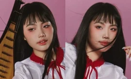 Sau 10 năm gắn liền với cặp kính cận, Phương Mỹ Chi nhận không ra vì tạo hình mới lạ