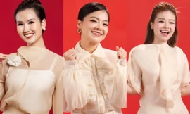 Thanh Ngọc, Võ Hạ Trâm, Dương Hoàng Yến thể hiện ca khúc mừng Đại lễ 30/4