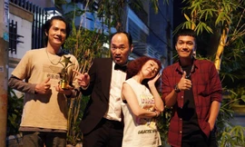 Thu Trang, Tiến Luật, Kiều Minh Tuấn chúc Tết khán giả, úp mở về quán cơm tấm "bụi tre"