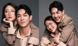 Song Luân - Uyển Ân tung bộ ảnh Valentine cực ngọt mừng thành tích khủng của "Nhà Bà Nữ"