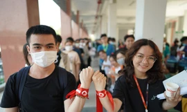 Chương trình “Chủ nhật Đỏ 2024” thu hút đông đảo sinh viên tham gia hiến máu