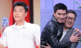 HIEUTHUHAI bối rối ra mặt khi nghe trưởng phòng Trường Giang nhắc đến Hoa hậu Tiểu Vy