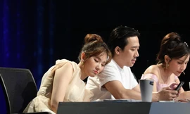 Siêu Tài Năng Nhí: Hari Won ngủ trên vai Trấn Thành, khen ông xã có trái tim ấm áp