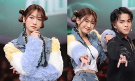 Trở lại "Nhanh Như Chớp", Lê Bống được khen vì chọn trang phục trẻ trung nhưng kín đáo