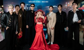 Dàn quý ông The Next Gentleman chúc mừng Thương Võ ra mắt MV