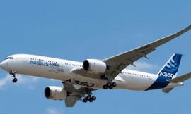 [ĐỒ HỌA] Cận cảnh 'siêu phẩm bay' A350-900 của Airbus