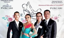 Học trò của Hồng Việt - Thu Trang giành huy chương vàng quốc tế