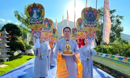 Lễ hội Phật giáo đặc sắc tại Đại bảo tháp Tây Thiên