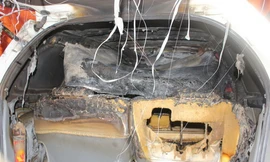 Tài xế bị phỏng nặng do cháy taxi đã tử vong