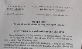 Cách chức Giám đốc vì đánh bài ăn tiền