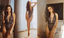 Mỹ nhân Hollywood gây chao đảo với nội y ren 