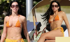  Dua Lipa diện bikini nhỏ xíu đi biển sau công bố tour lưu diễn thế giới
