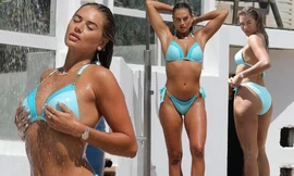 Sao truyền hình 9x nóng bỏng hút mắt với bikini