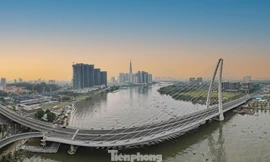 Ấn tượng những cây cầu vượt sông Sài Gòn qua góc máy flycam